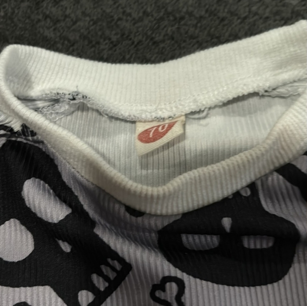 Skull toddler outfit w/ pockets - Picture 9 of 10